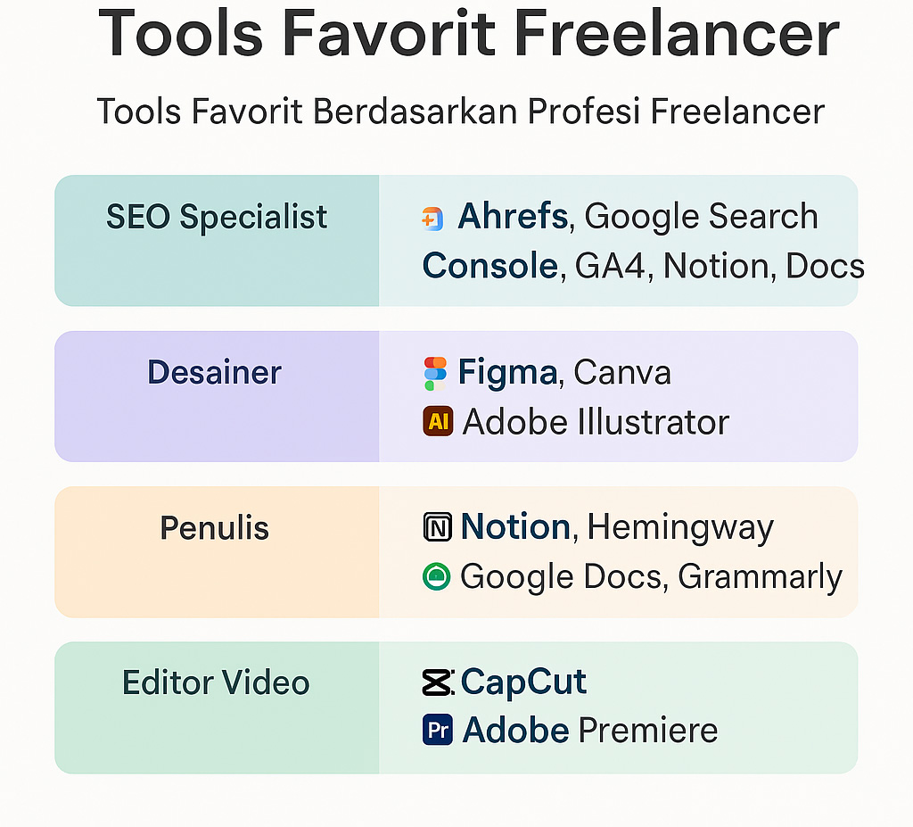 tools favorit freelancer